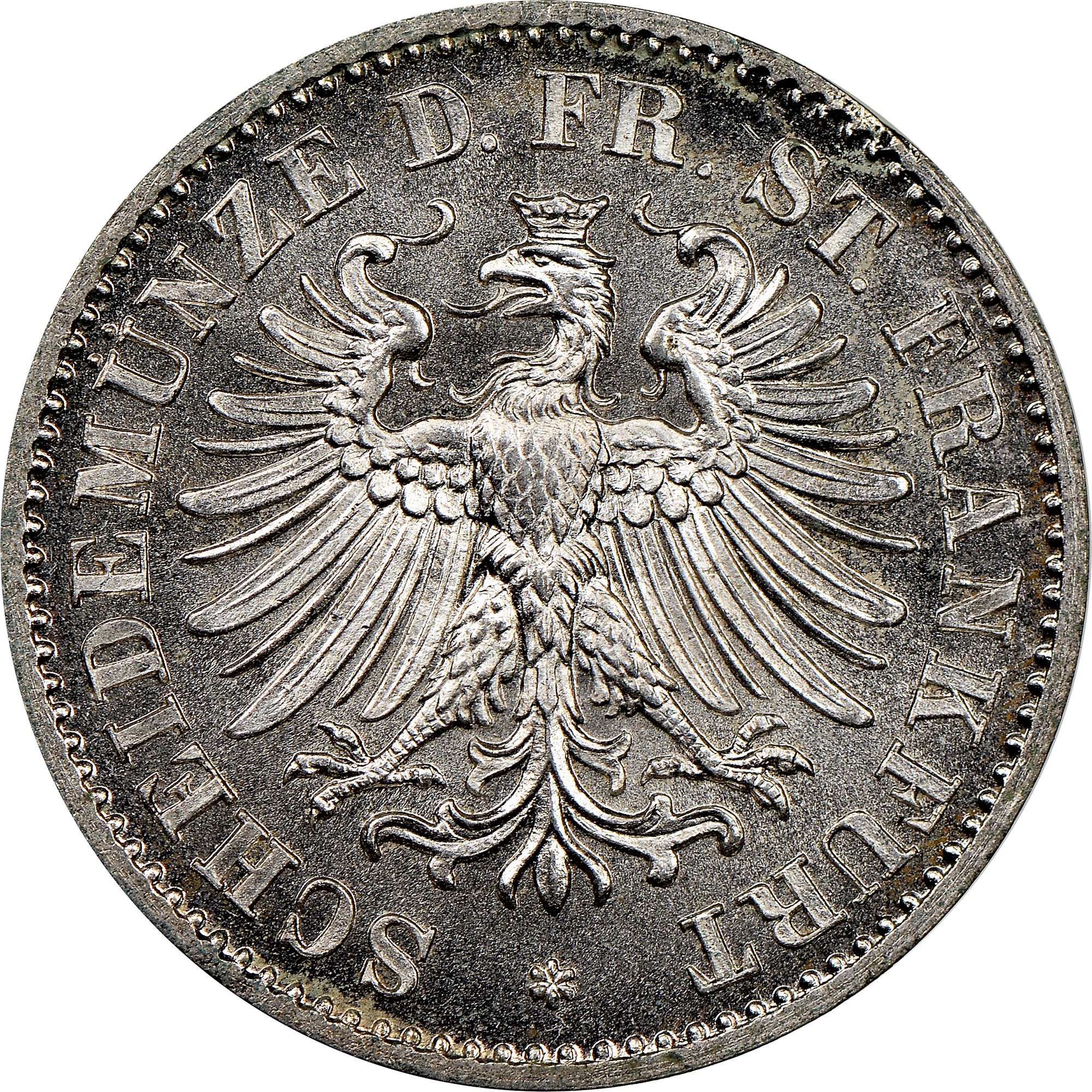 German States FRANKFURT AM MAIN 6 Kreuzer KM 374 Prices & Values | NGC